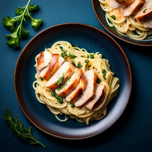 recette de poulet aux pâtes 89881